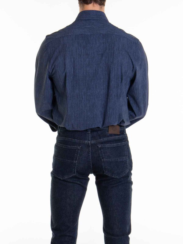 シャツ - ライトウォッシュ shop online: CORNELIANI