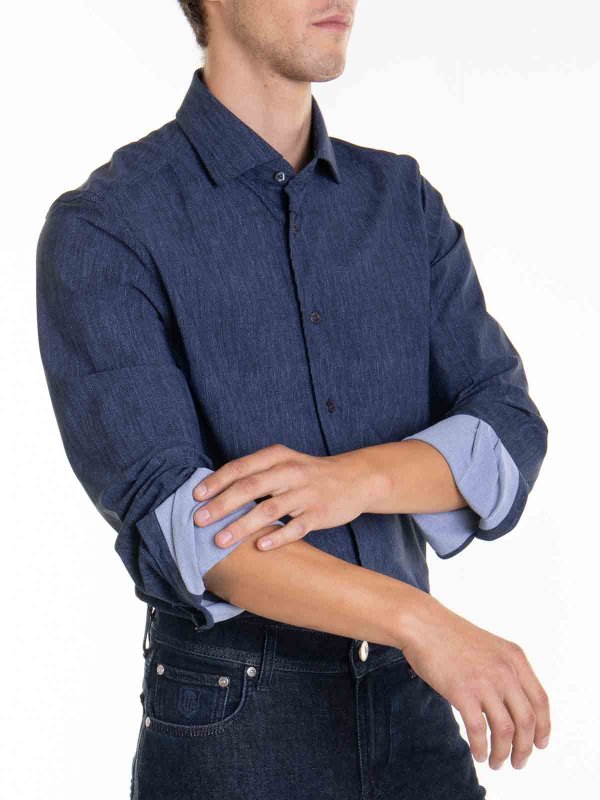 CORNELIANI buy online シャツ - ライトウォッシュ