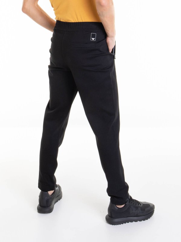 Pantaloni con logo sul retro shop online: EMPORIO ARMANI