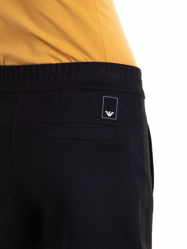 EMPORIO ARMANI buy online Pantaloni con logo sul retro