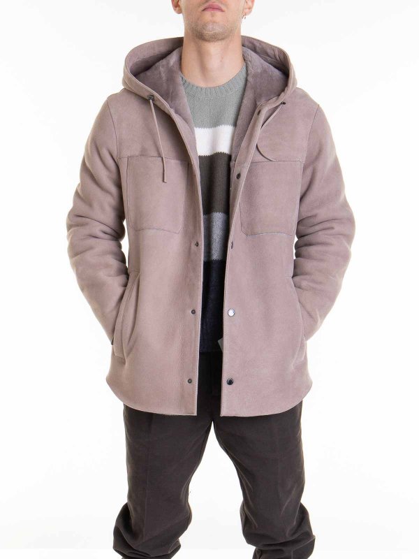 The Best Shops EMPORIO ARMANI: Kurze Daunenjacken - Daunenjacke - Beige