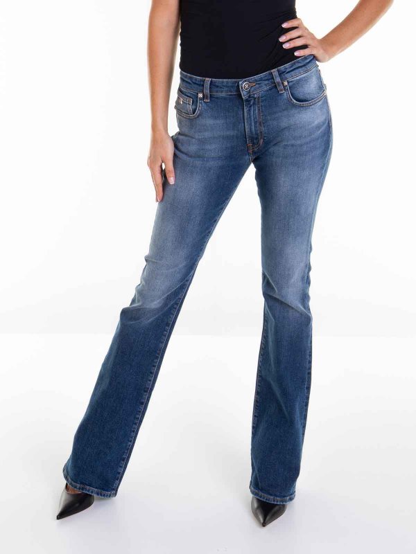JOHN RICHMOND buy online Flared Bottom Slim Fit Jeans