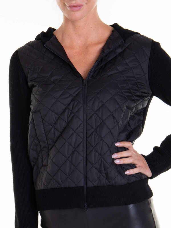 Max Mara buy online Hooded Ribbed Zip Jacket