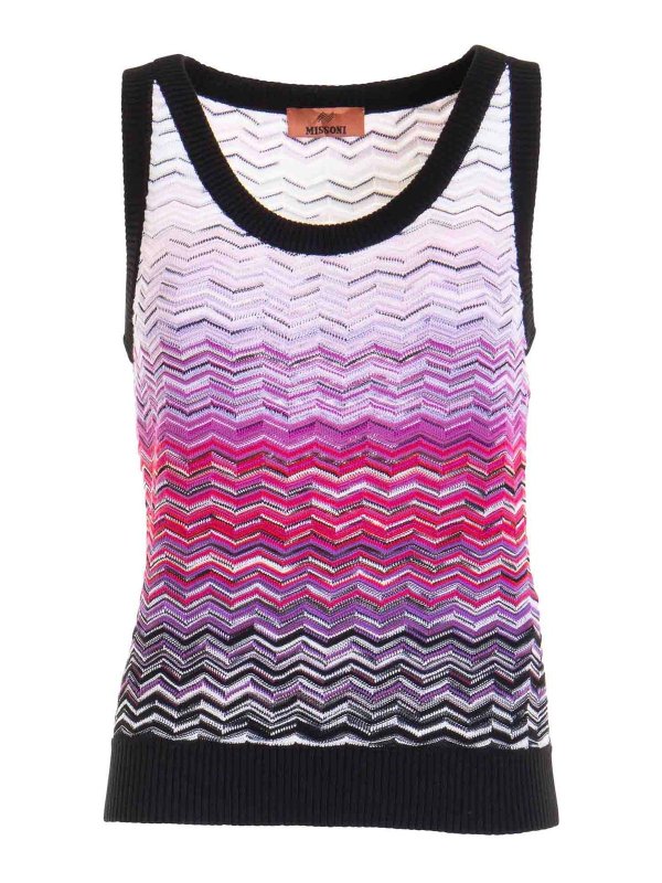 MISSONI: Tops und Tank Tops - Top - Bunt