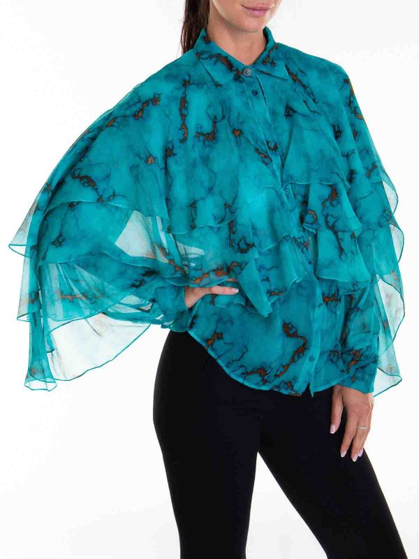 ROBERTO CAVALLI buy online Long Sleeve Fantasy Print Shirt