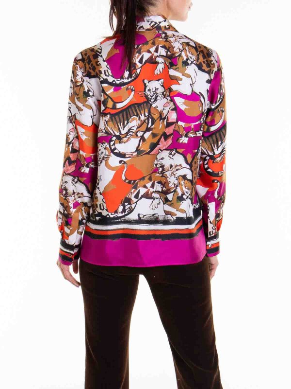 Camicia Stampa Animalier shop online: ROBERTO CAVALLI