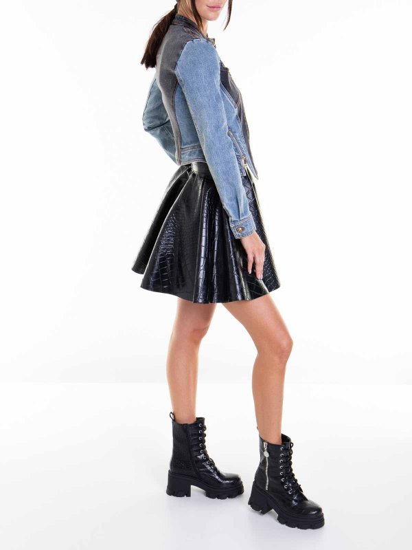 Versace Jeans Couture: カジュアルジャケット online - カジュアルジャケット - ライトウォッシュ