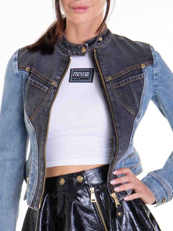 Versace Jeans Couture buy online カジュアルジャケット - ライトウォッシュ