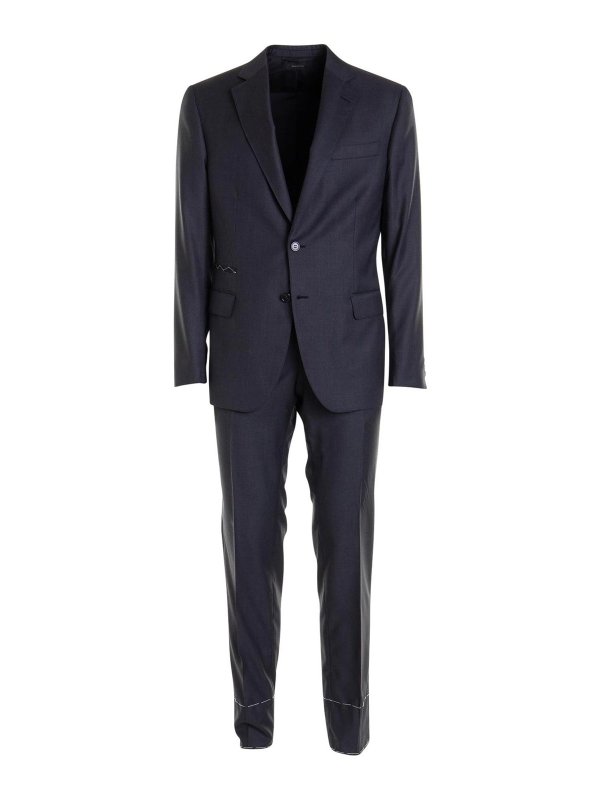 BRIONI: formal suits - V Neck Double Vented Suit