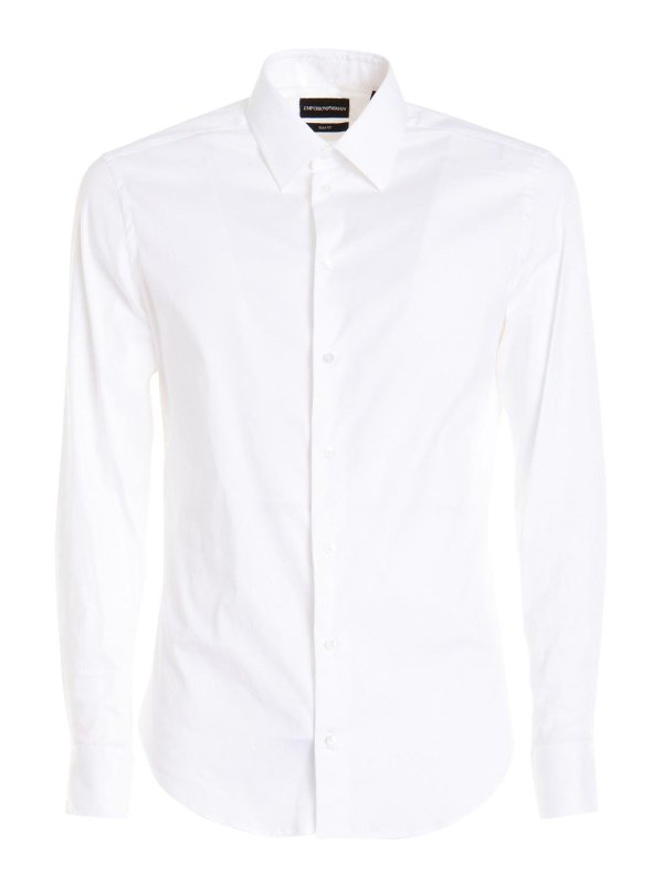 EMPORIO ARMANI: shirts - Slim Fit Classic Shirt