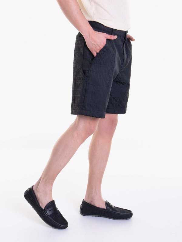 MOSCHINO: トラウザーショーツ online - ショートパンツ - 黒