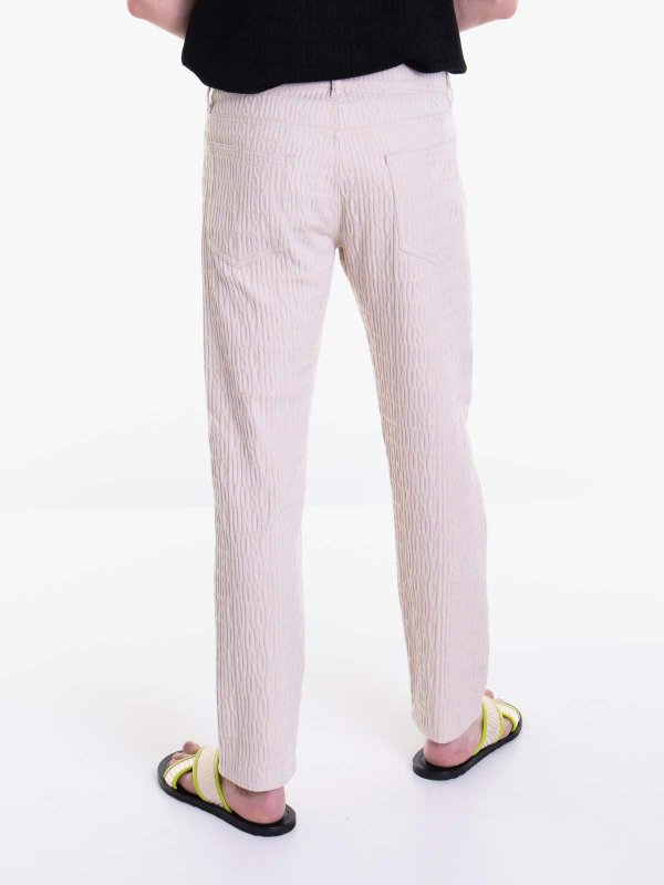 Pantalons Décontractés - Beige shop online: MOSCHINO