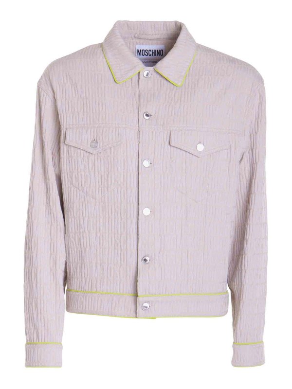 MOSCHINO: カジュアルジャケット - カジュアルジャケット - ベージュ