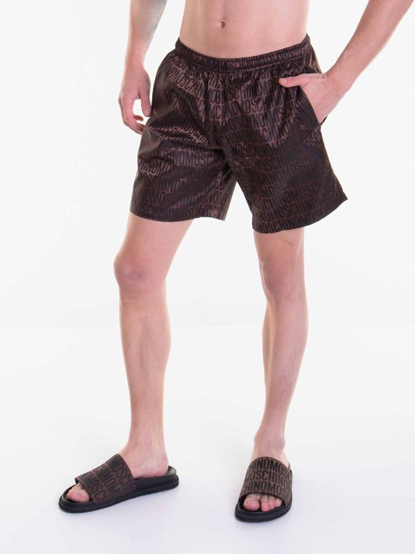 The Best Shops MOSCHINO: トラウザーショーツ - ショートパンツ - ブラウン