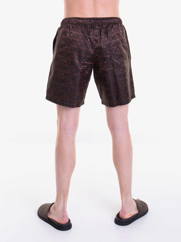 ショートパンツ - ブラウン shop online: MOSCHINO