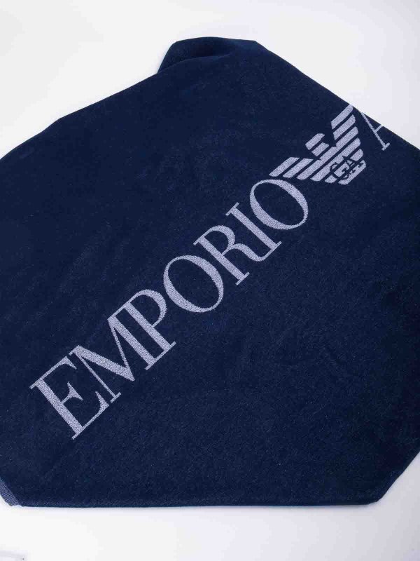 EMPORIO ARMANI: Écharpes online - Écharpe - Bleu