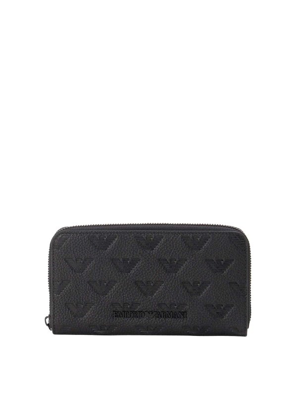 EMPORIO ARMANI: 財布＆ポーチ - 財布 - 黒