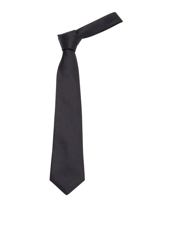 EMPORIO ARMANI: ties & bow ties - Geometric Print Tie
