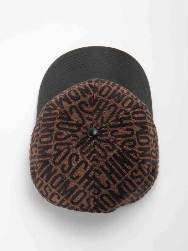 The Best Shops MOSCHINO: cappelli - Cappello con stampa integrale