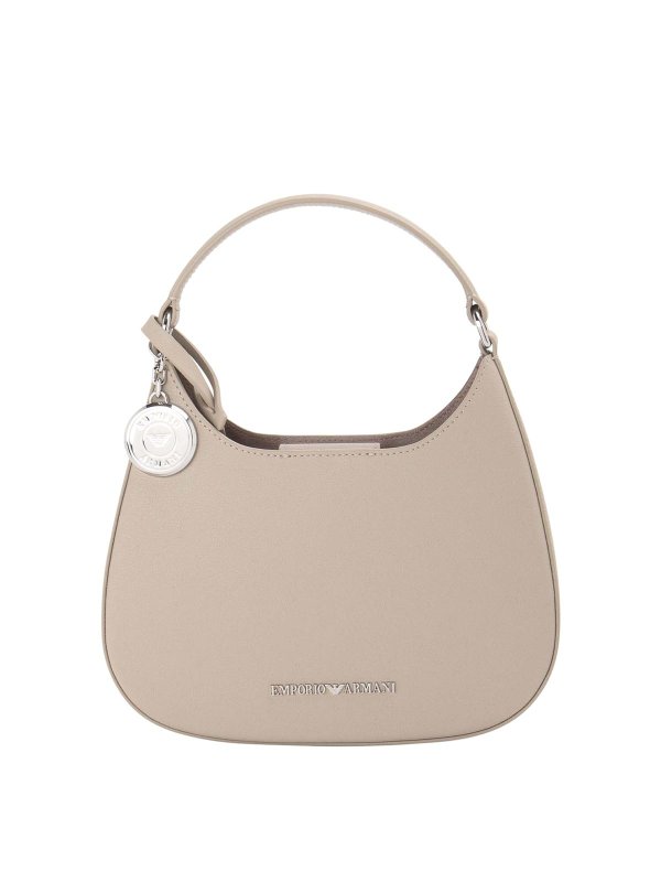 EMPORIO ARMANI: ショルダーバッグ - ショルダーバッグ - ベージュ