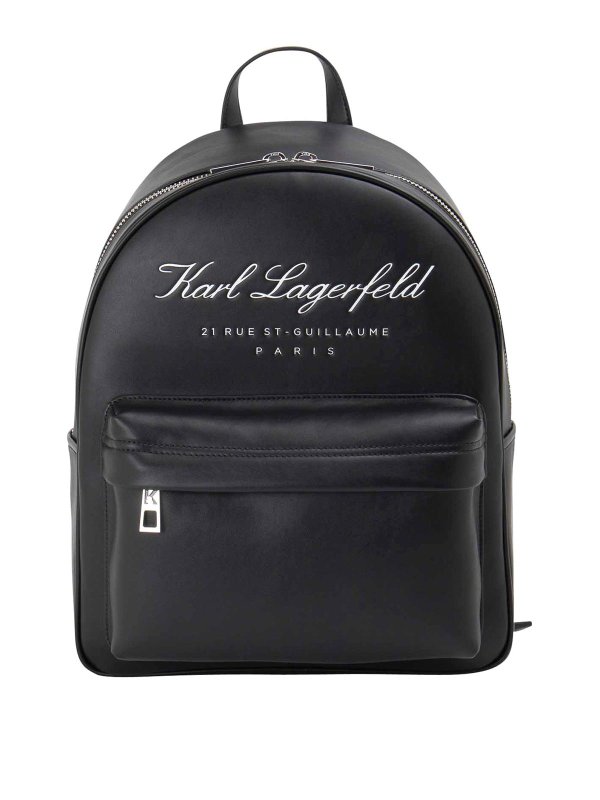 KARL LAGERFELD: backpacks - Zip Backpack