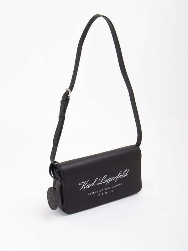 KARL LAGERFELD: Schultertaschen online - Schultertasche - Schwarz