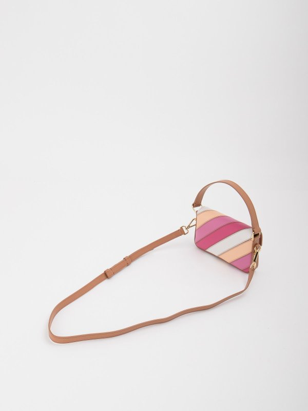 Striped Magnetic Shoulder Bag shop online: MISSONI