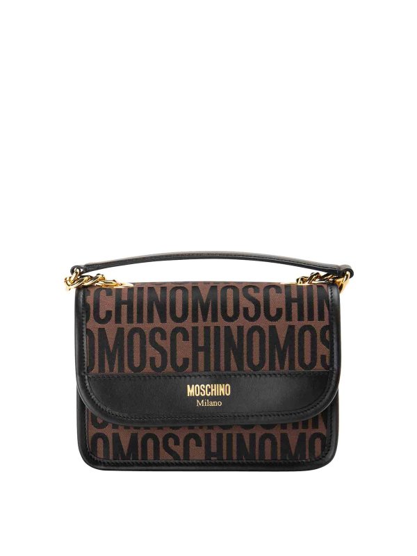 MOSCHINO: shoulder bags - Magnetic Flap Shoulder Bag