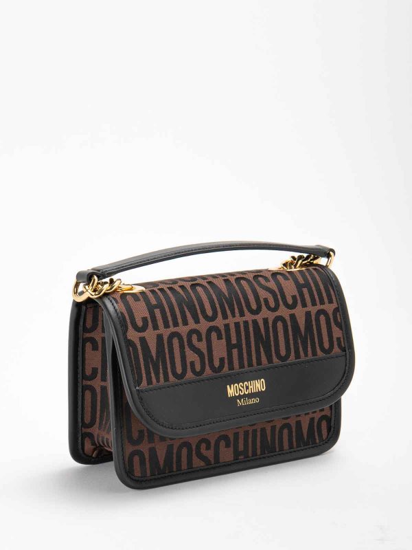 MOSCHINO: shoulder bags online - Magnetic Flap Shoulder Bag