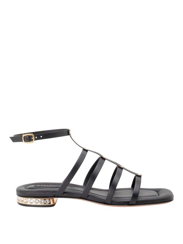 Casadei: Sandalias - Sandalias - Negro