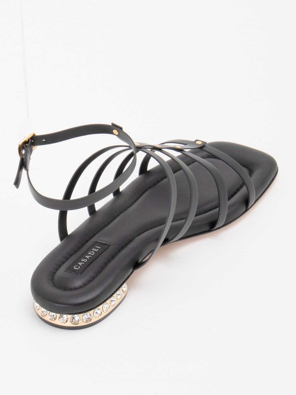 The Best Shops Casadei: Sandalias - Sandalias - Negro