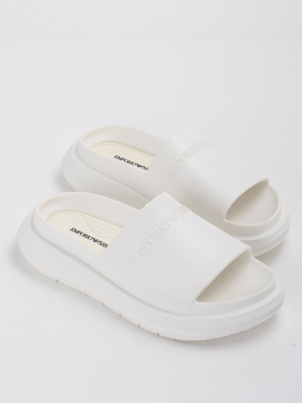 EMPORIO ARMANI: sandals online - Logo Sandals