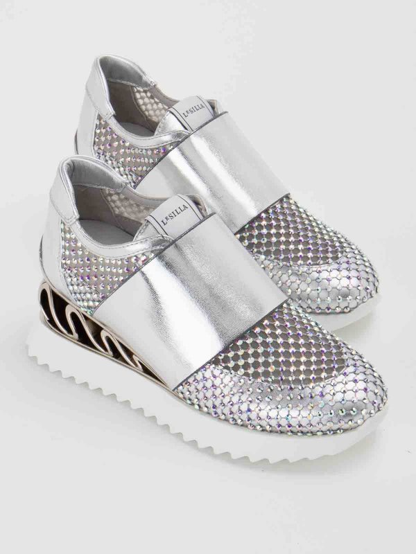 Le Silla: Sneaker online - Sneaker - Silber