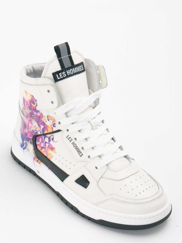 LES HOMMES buy online Baskets - Blanc