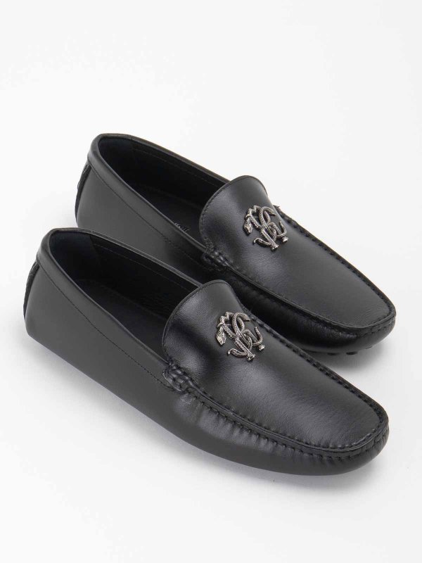 ROBERTO CAVALLI: Mokassins und Slippers online - Mokassins - Schwarz