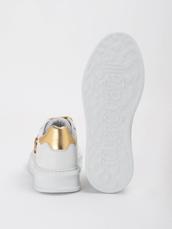 スニーカー - 白 shop online: ROBERTO CAVALLI