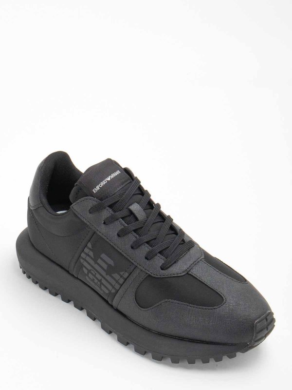 EMPORIO ARMANI buy online Sneakers con logo laterale