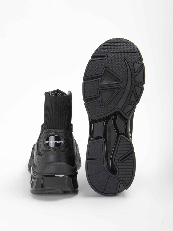 Sneaker - Schwarz shop online: EMPORIO ARMANI