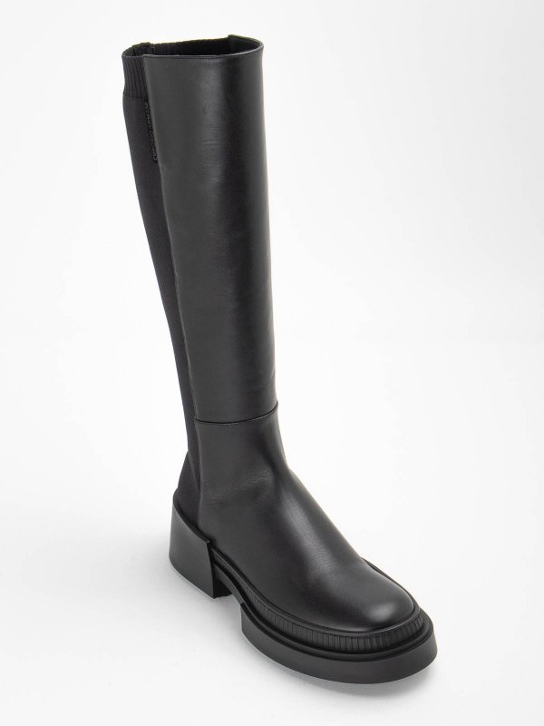 EMPORIO ARMANI buy online Bi-material Maxi Zip Boots
