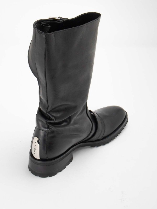 The Best Shops JOHN RICHMOND: ankle boots - No Closure Metallic Ankle Boots