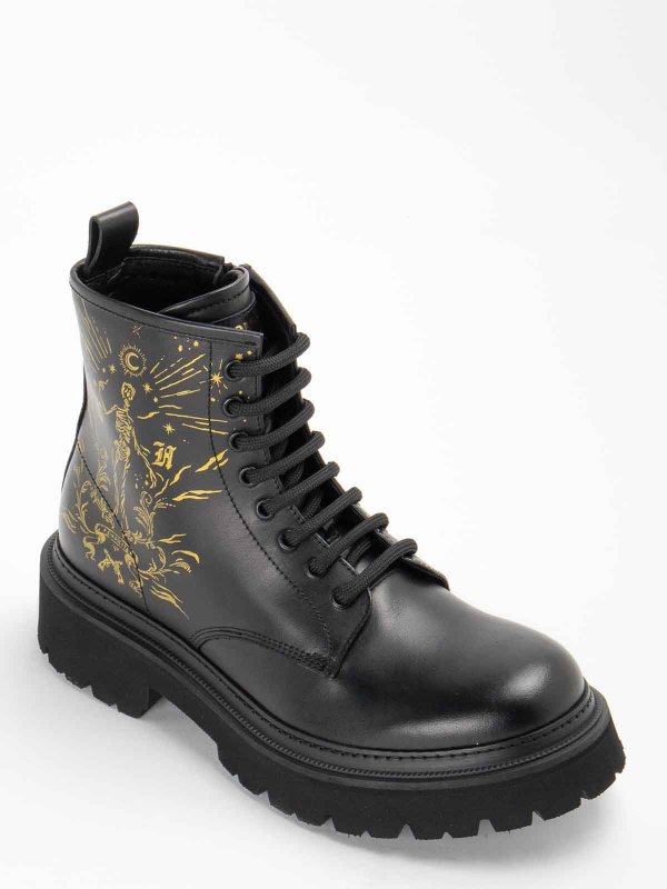 LES HOMMES buy online Maxi Back Pull Laced Ankle Boots