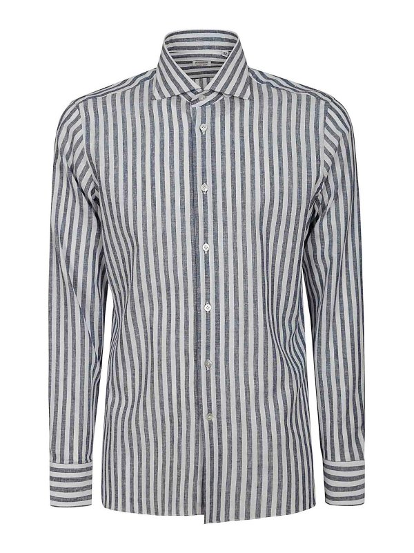 BORRIELLO NAPOLI: Hemden - Hemd - Weiß