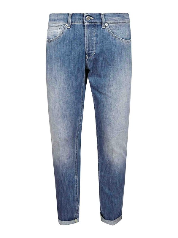 DONDUP: jeans dritti, a sigaretta - Jeans George