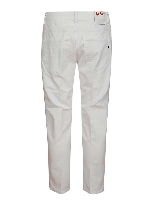 DONDUP: ストレートジーンズ online - ストレートジーンズ - 白