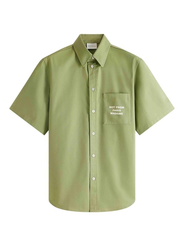 DRÔLE DE MONSIEUR: シャツ - シャツ - ライトブラウン