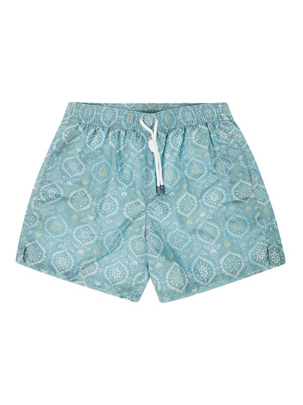 FEDELI: Shorts de bain - Short De Bain - Multicolore