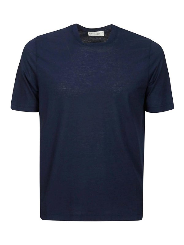 FILIPPO DE LAURENTIIS: T-shirts - T-Shirt - Jeansblau