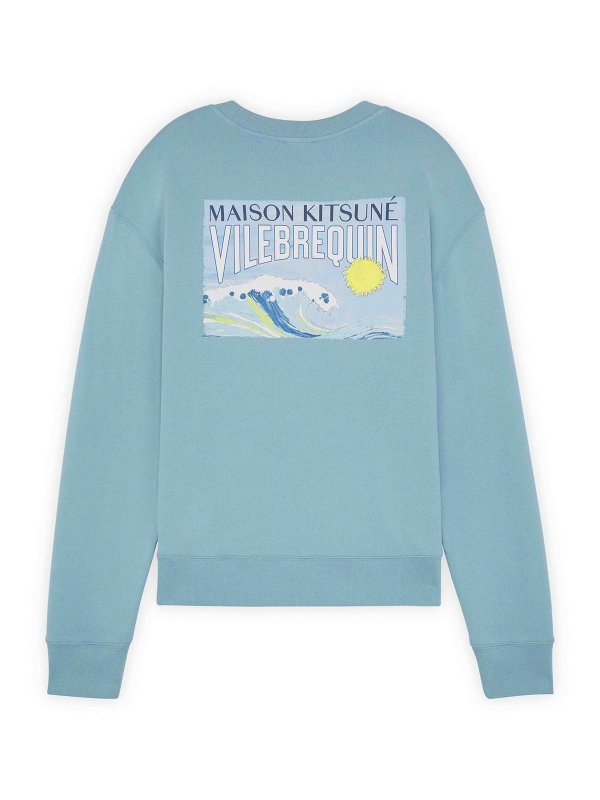 MAISON KITSUNÉ: スウェット＆セーター online - スウェットシャツ/セーター - ライトブルー