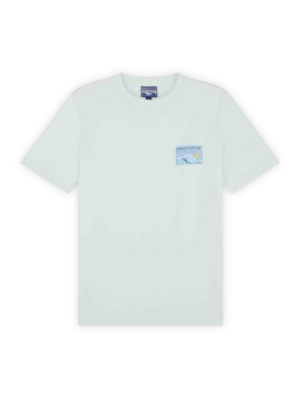 MAISON KITSUNÉ: t-shirts - Swimshorts
