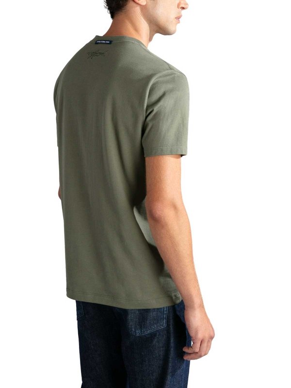 T-Shirt - Grün shop online: PAUL & SHARK